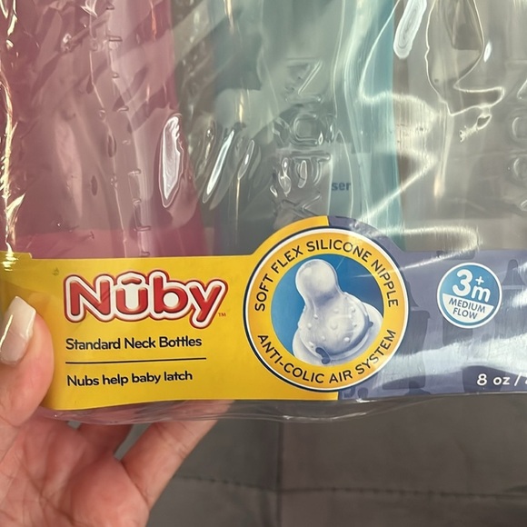 “Nuby- 3 standard neck bottles” - Picture 5 of 5
